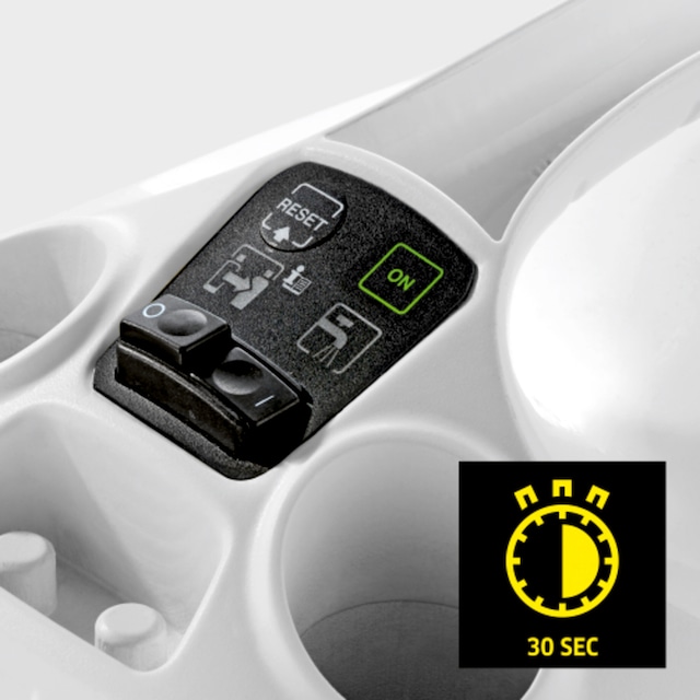 Kort oppvarmingstid Kort oppvarmingstid