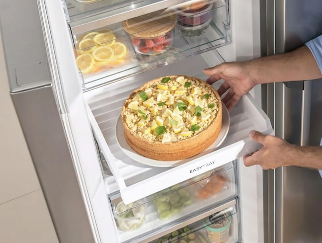 Spesialskuff for enkel tilgang til frosne matvarer Spesialskuff for enkel tilgang til frosne matvarer