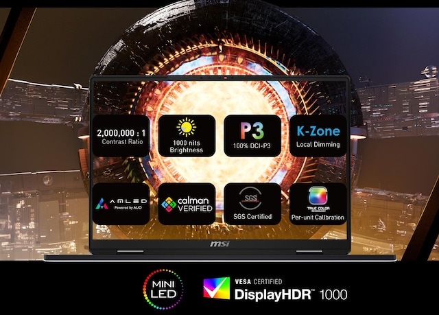 MSI Titan 18 HX 18" MiniLED 120 Hz gaminglaptop MSI Titan 18 HX 18" MiniLED 120 Hz gaminglaptop