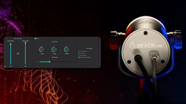 Beacn dynamisk mikrofon Beacn dynamisk mikrofon