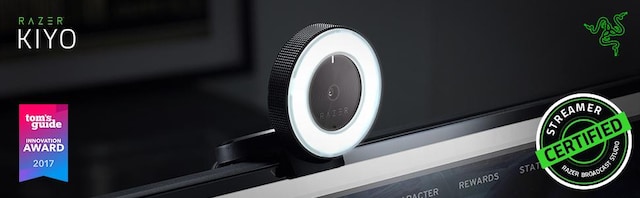 Overskrift for Razer Kiyo streaming-kamera
