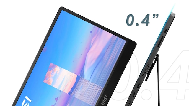 MSI 16" bærbar skjerm MP161 E2 MSI 16" bærbar skjerm MP161 E2