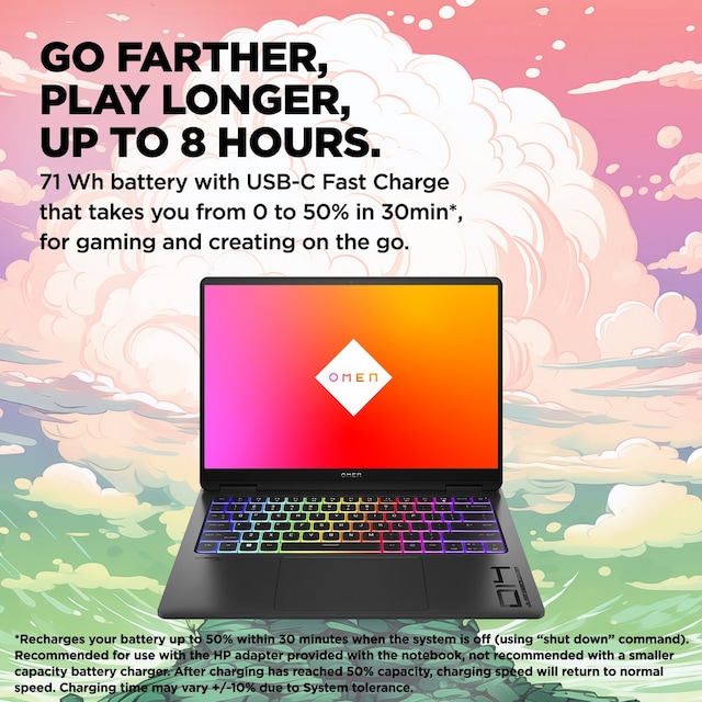 OMEN Transcend Laptop 14-fb0015no 14"