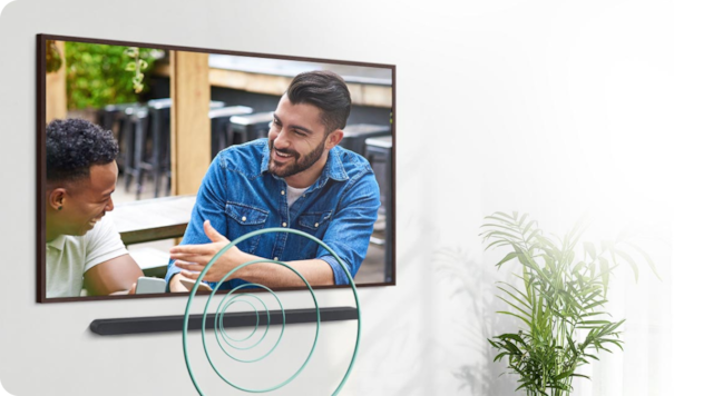 Built-in Center Speaker Built-in Center Speaker