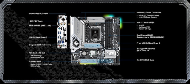 ASRock B760M Steel Legend