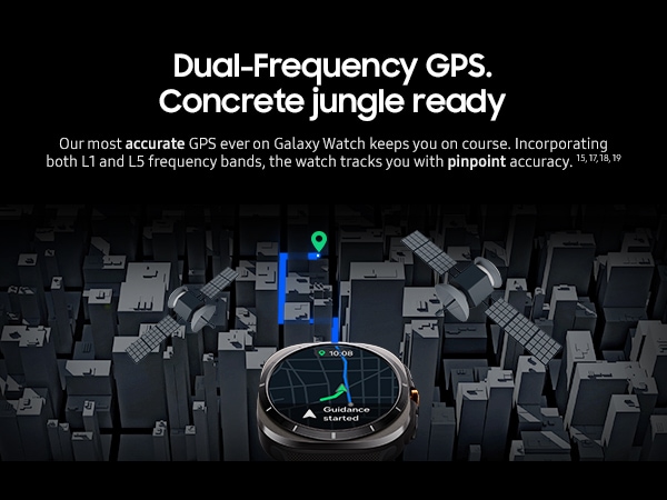 GPS med to frekvenser. Klar for betongjungelen GPS med to frekvenser. Klar for betongjungelen