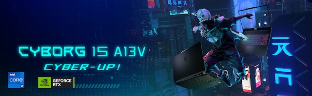 MSI Cyborg 15 A13V 15,6" gaminglaptop MSI Cyborg 15 A13V 15,6" gaminglaptop
