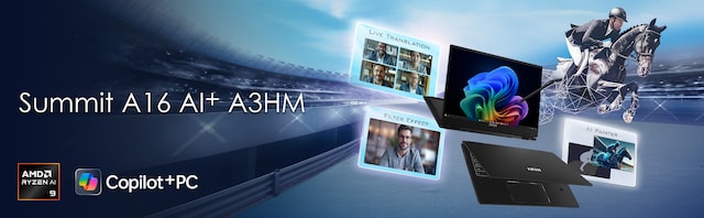 MSI Summit A16 AI+ 16" bærbar PC