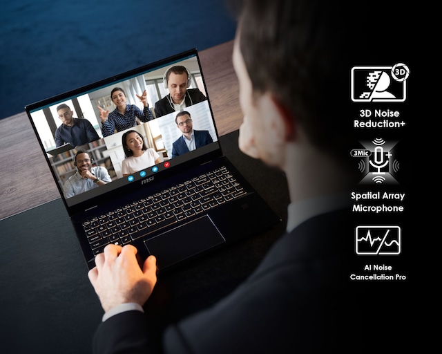 MSI Summit A16 AI+ 16" bærbar PC