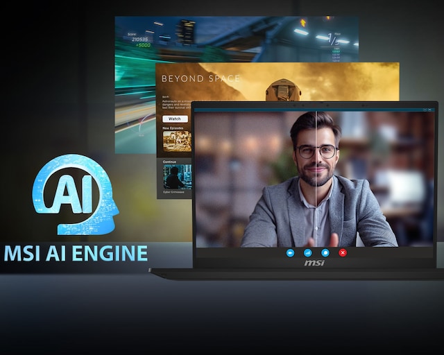 MSI Summit A16 AI+ 16" bærbar PC