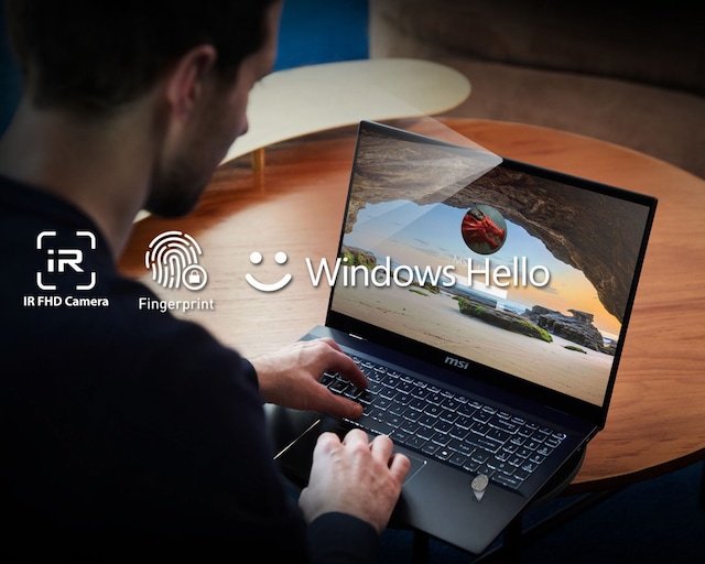 MSI Summit A16 AI+ 16" bærbar PC