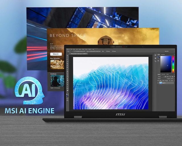 bærbar MSI Prestige 16 AI Evo bærbar MSI Prestige 16 AI Evo