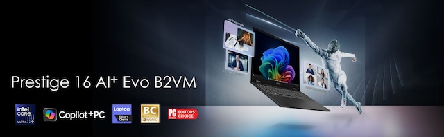 bærbar MSI Prestige 16 AI Evo bærbar MSI Prestige 16 AI Evo