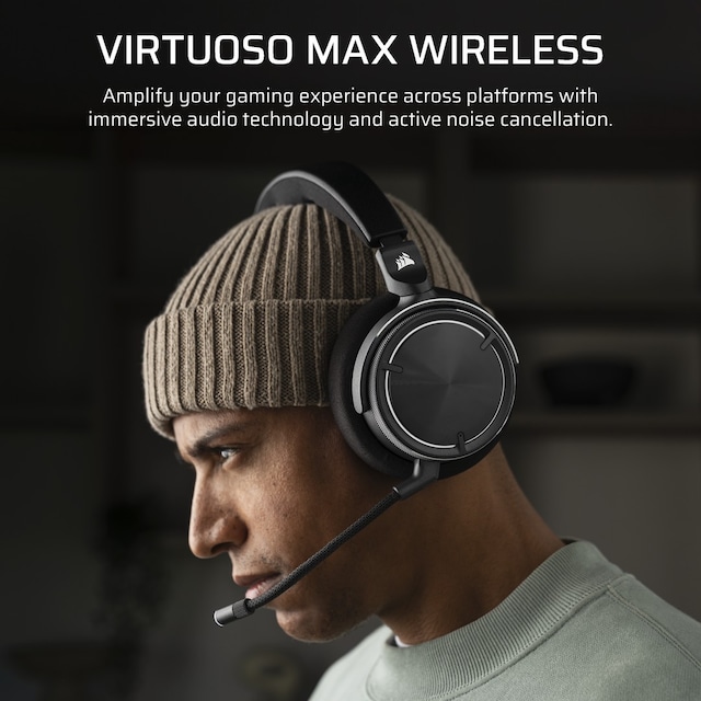 Corsair Virtuoso Max wireless gamingheadset for Xbox Corsair Virtuoso Max wireless gamingheadset for Xbox