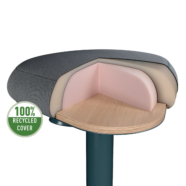 Leitz Ergo Active Balansestol med komfortsete Leitz Ergo Active Balansestol med komfortsete