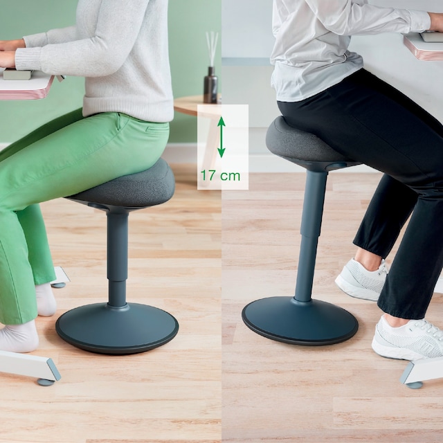 Leitz Ergo Active Balansestol med komfortsete Leitz Ergo Active Balansestol med komfortsete