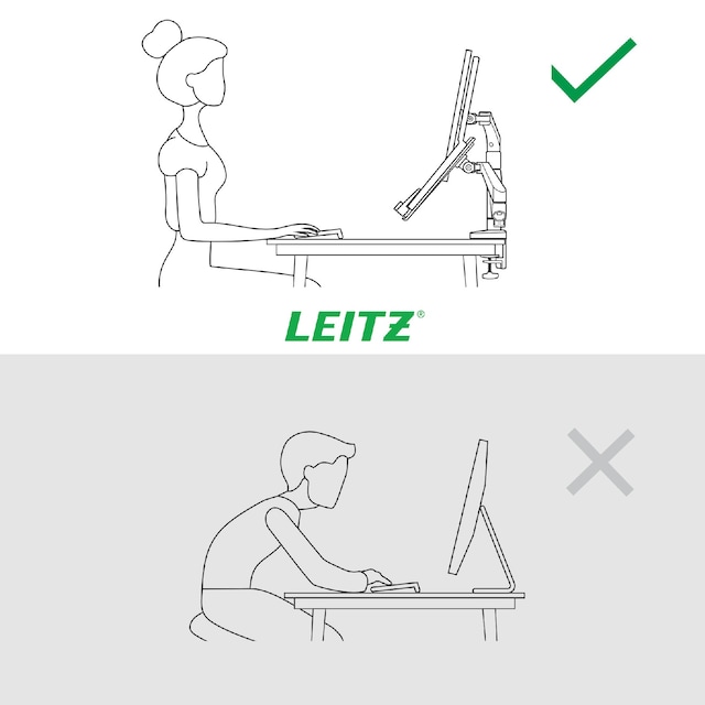 Leitz Ergo Skjermarm og laptopholder Leitz Ergo Skjermarm og laptopholder