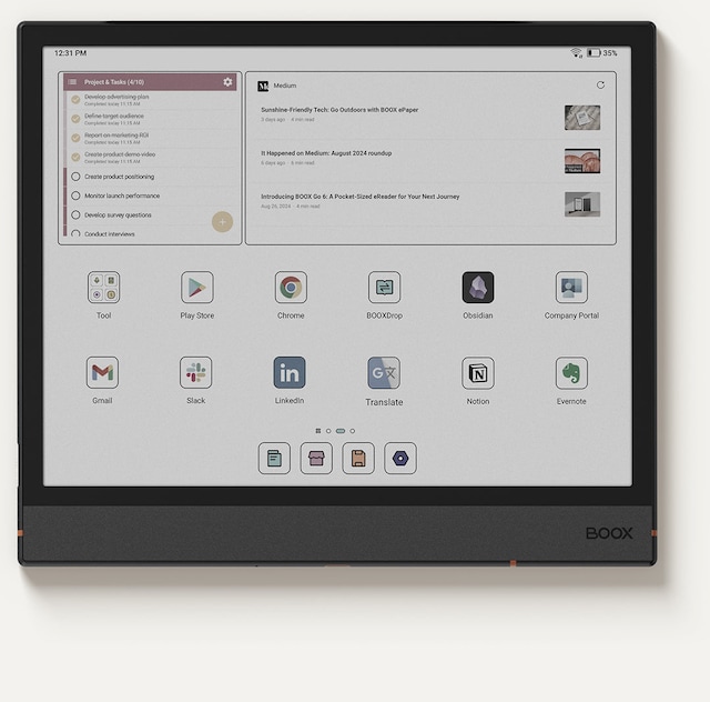 Nettbrettlignende brukergrensesnitt Nettbrettlignende brukergrensesnitt