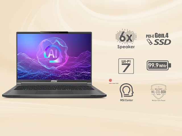 bærbar MSI Creator A16 AI+