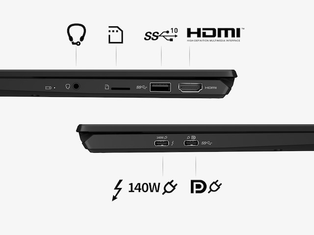 MSI Summit E16 AI Studio 16" bærbar PC MSI Summit E16 AI Studio 16" bærbar PC