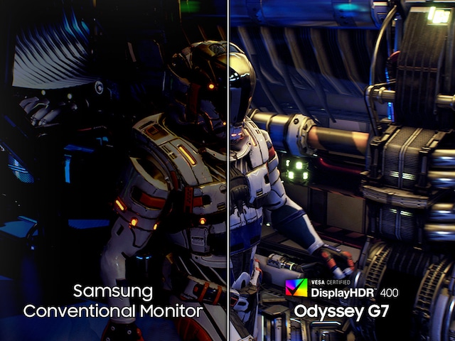 Samsung Odyssey G7 gaming monitor Samsung Odyssey G7 gaming monitor