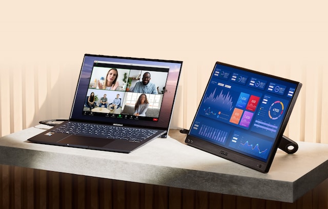 ASUS 16" ZenScreen bærbar skjerm MB166CR