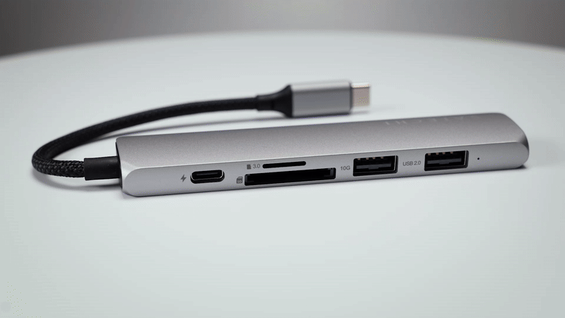 Satechi 6-i-1 Slim Multiport-dokking