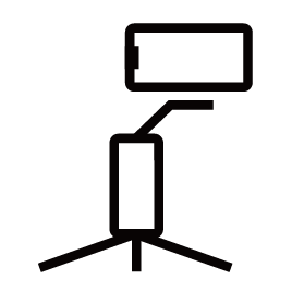 extension rod tripod icon extension rod tripod icon