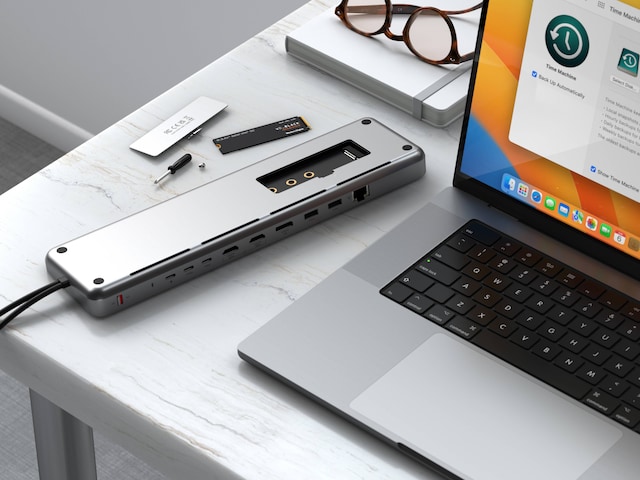 Satechi USB-C Dual Dock-stativ Satechi USB-C Dual Dock-stativ