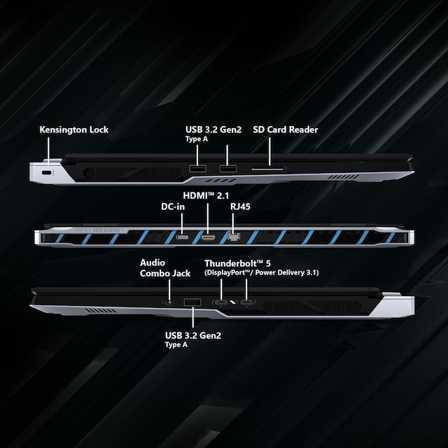 MSI Titan 18 HX AI 18" gaming laptop