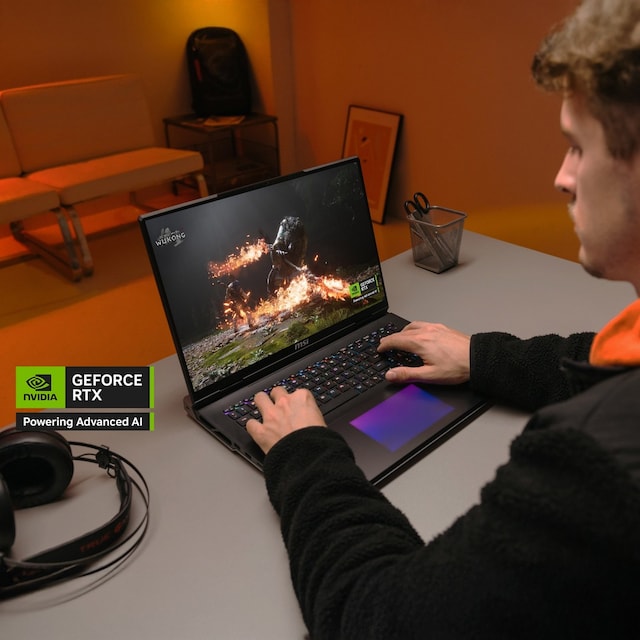 MSI Titan 18 HX AI 18" gaming laptop