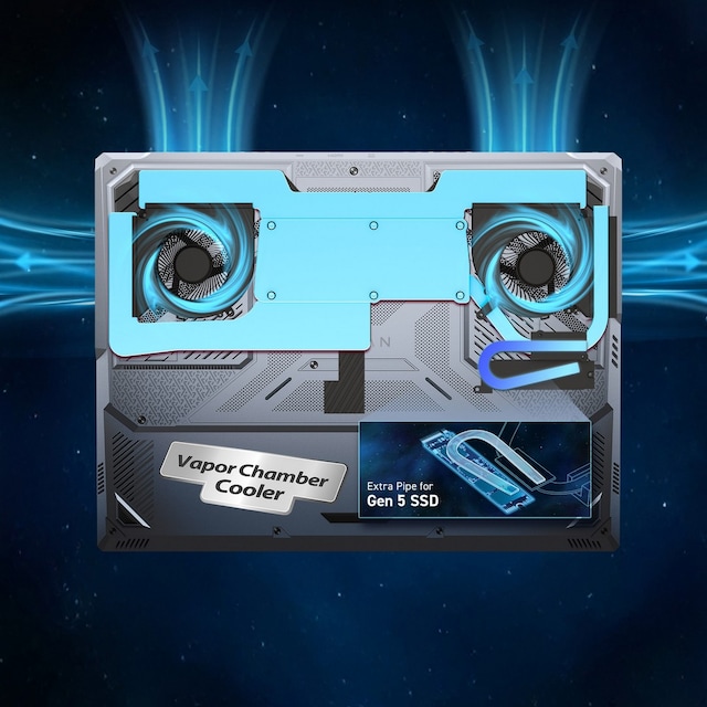 MSI Titan 18 HX AI 18" gaming laptop