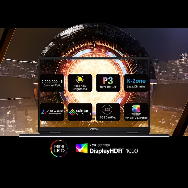 MSI Titan 18 HX AI 18" gaming laptop