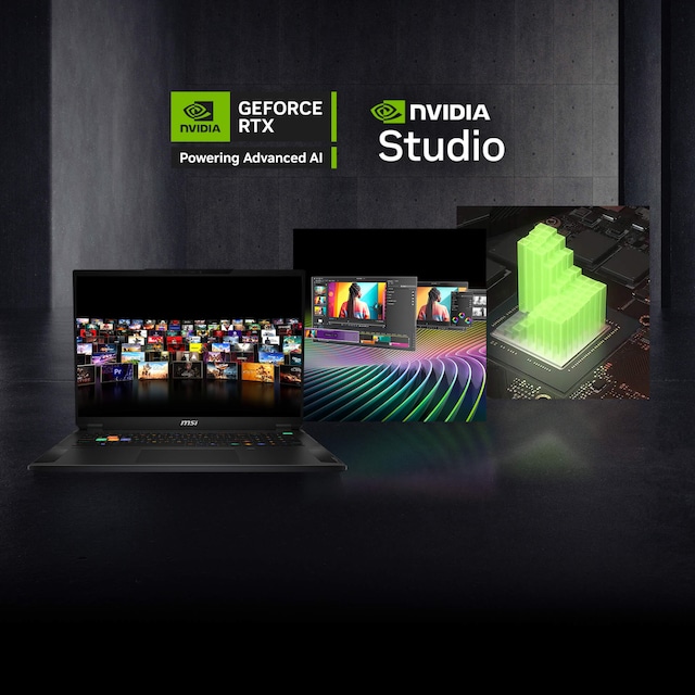 MSI Stealth 18 HX AI 18" gaming laptop