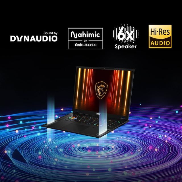 MSI Stealth 18 HX AI 18" gaming laptop