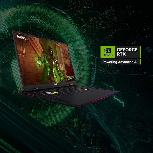 MSI Raider 18 HX AI 18" gaming laptop