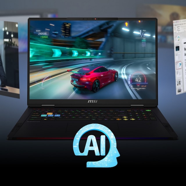 MSI Raider 18 HX AI 18" gaming laptop