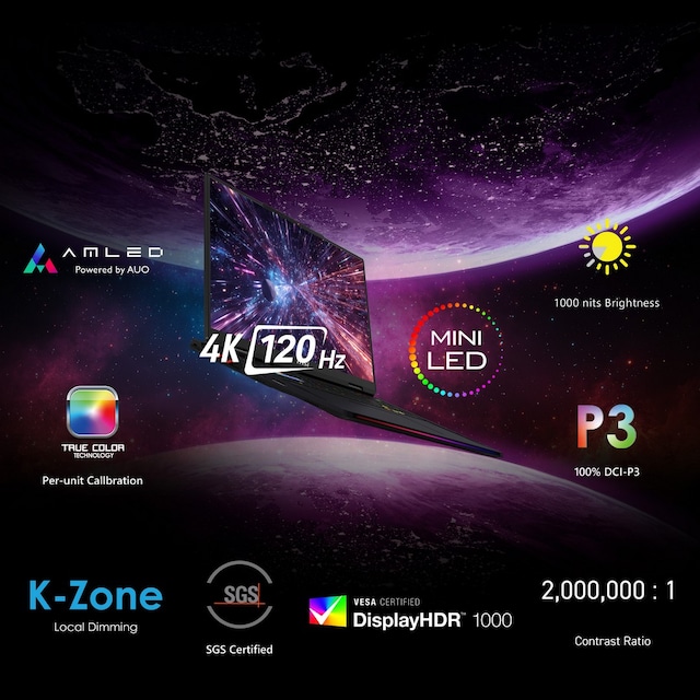 MSI Raider 18 HX AI 18" gaming laptop