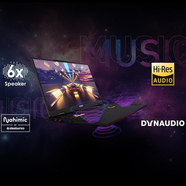 MSI Raider 18 HX AI 18" gaming laptop