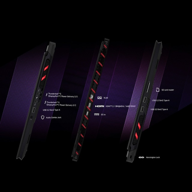 MSI Raider 18 HX AI 18" gaming laptop