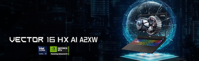 MSI Vector 16 HX AI 16" gaming laptop MSI Vector 16 HX AI 16" gaming laptop