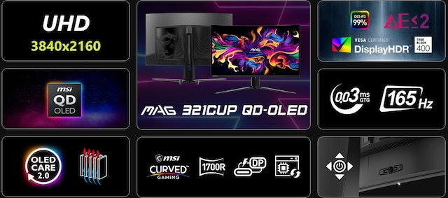 MSI MAG 321CUP QD-OLED