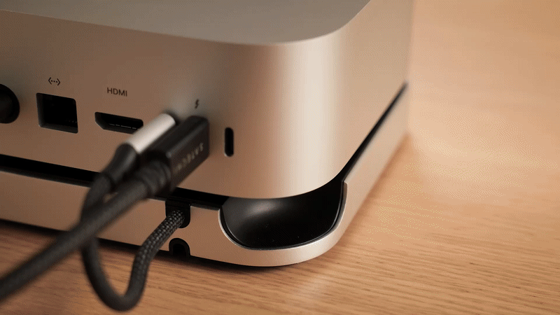 Mac Mini M4 Stand & Hub with SSD Enclosure Mac Mini M4 Stand & Hub with SSD Enclosure