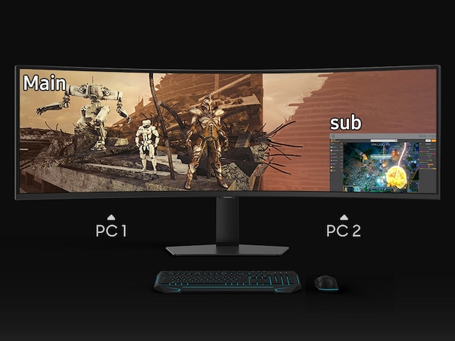 Samsung 49" Odyssey G9 curved gaming monitor S49FG910 Samsung 49" Odyssey G9 curved gaming monitor S49FG910