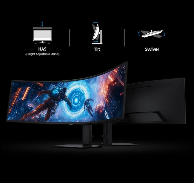 Samsung 49" Odyssey G9 curved gaming monitor S49FG910 Samsung 49" Odyssey G9 curved gaming monitor S49FG910