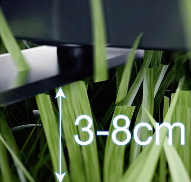 cutting height